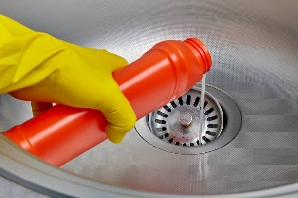 Dangers of chemical drain cleaners
